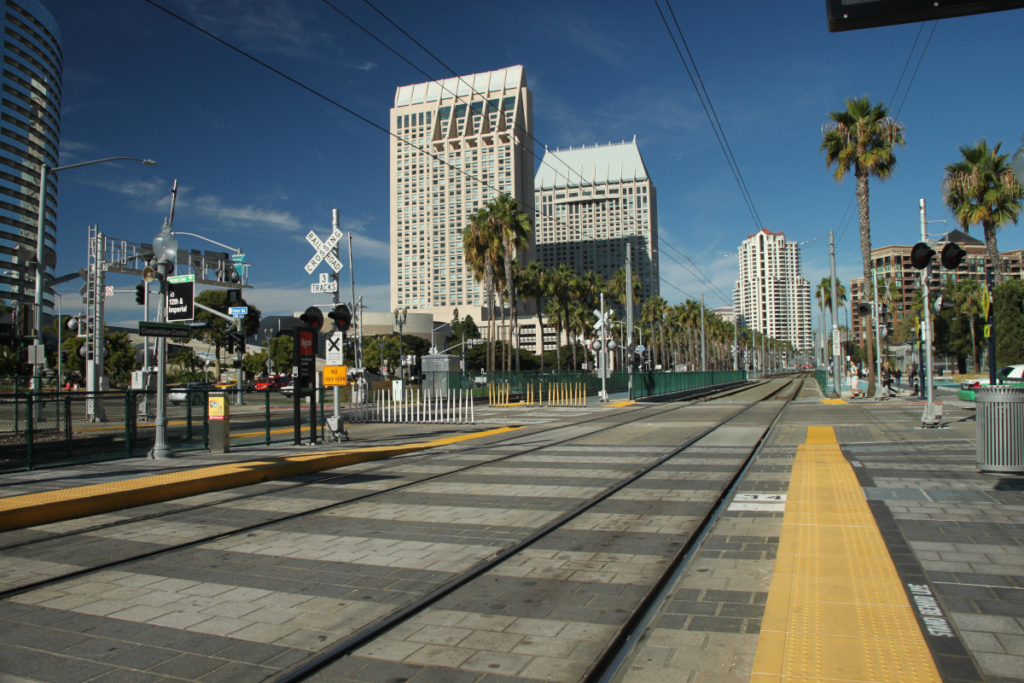 california blue sky san diego