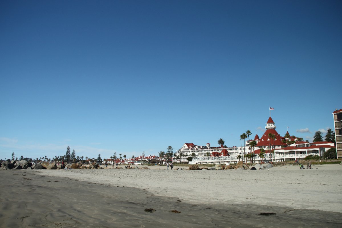 blue sky in san diego